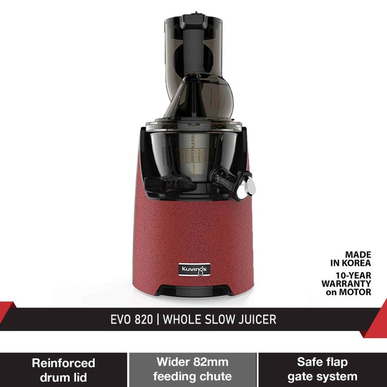 KUVINGS EVO820 RED SLOW JUICER (240W)