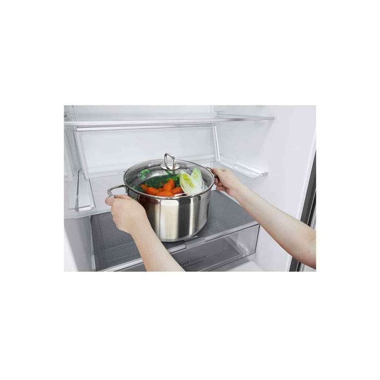 LG GB-B4059PZ 2 Door Fridge 408L