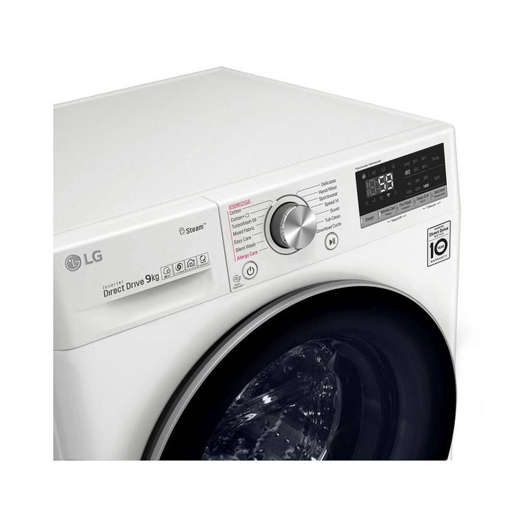 LG FV1409S3W Front Load Washer 9kg