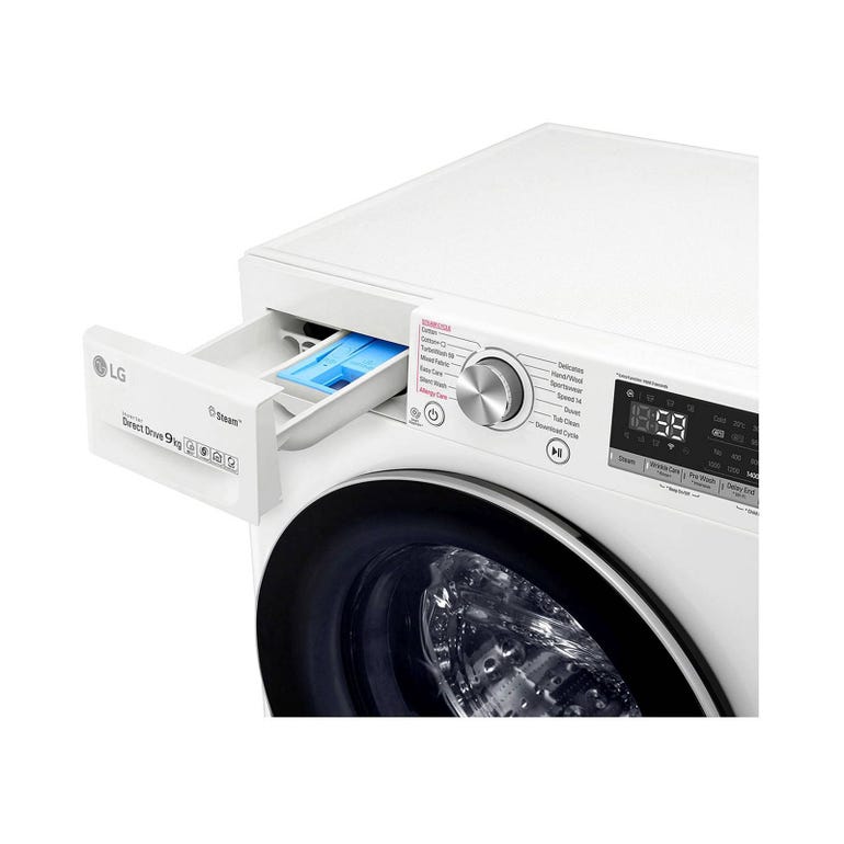 LG FV1409S3W Front Load Washer 9kg
