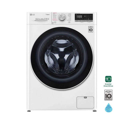 LG FV1408S4W Front Load Washer 8kg