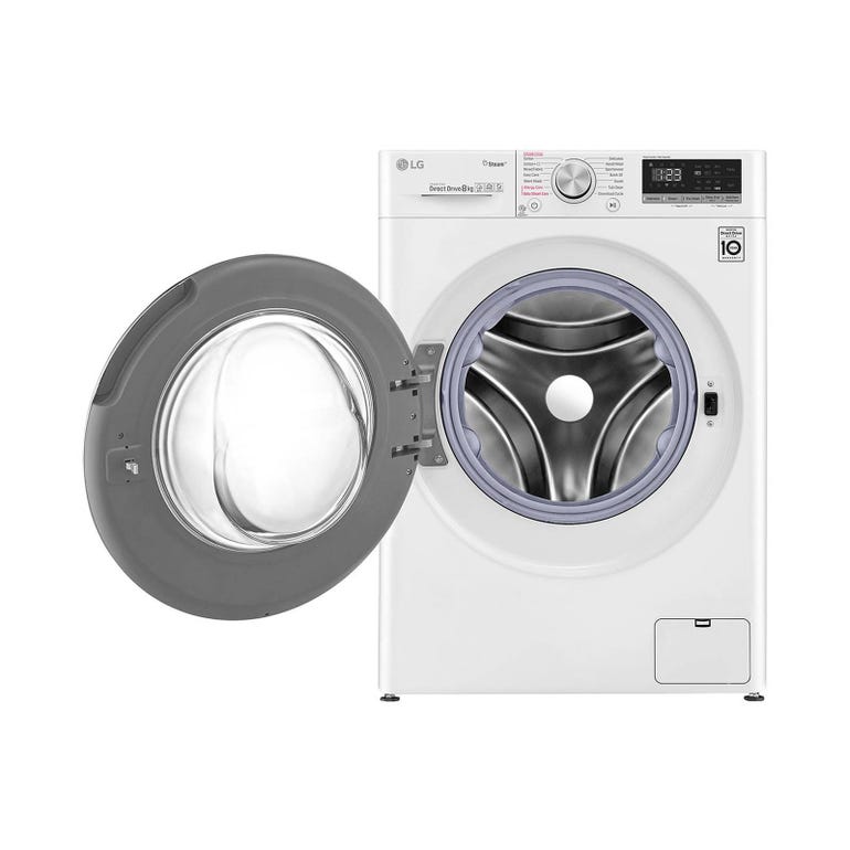 LG FV1408S4W Front Load Washer 8kg