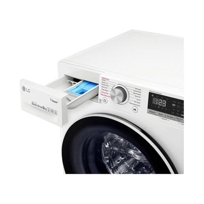 LG FV1408S4W Front Load Washer 8kg