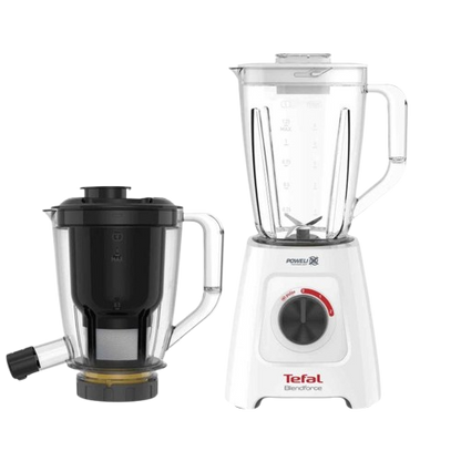 TEFAL BL42Q Blendforce 2-in-1 Blender with Juice Jar Attachment