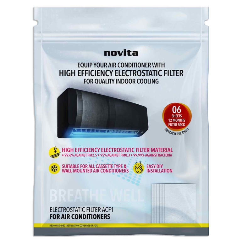 NOVITA ACF1 Electrostatic Filter (For Air Conditioners)
