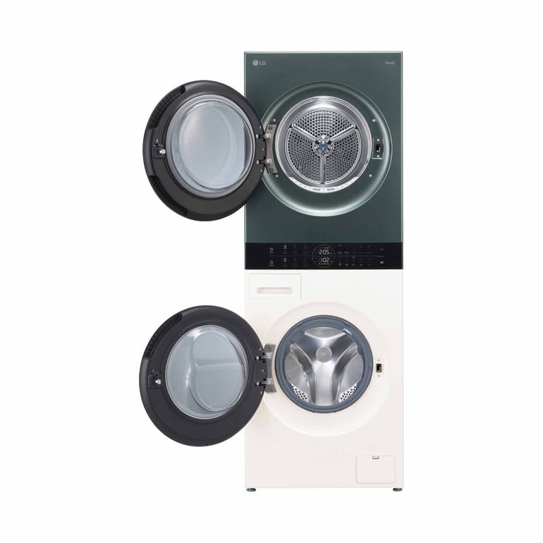 LG WT1410NHEG Front Load all in one Stacked Washer Dryer Tower 14/10kg