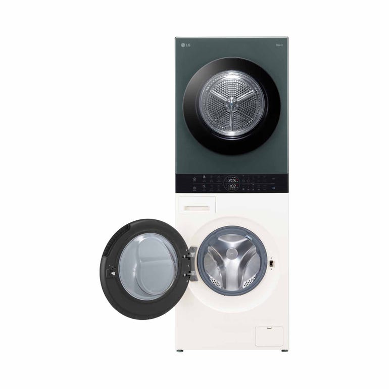 LG WT1410NHEG Front Load all in one Stacked Washer Dryer Tower 14/10kg