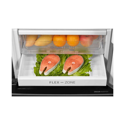 TOSHIBA GR-RB410WE-PMX(06) 2 Door Bottom Mount Freezer 332L