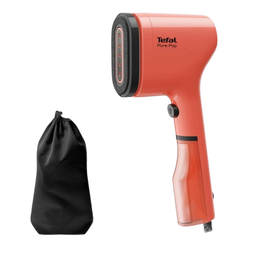 TEFAL DT2022 Pure Pop Handheld Garment Steamer - Red