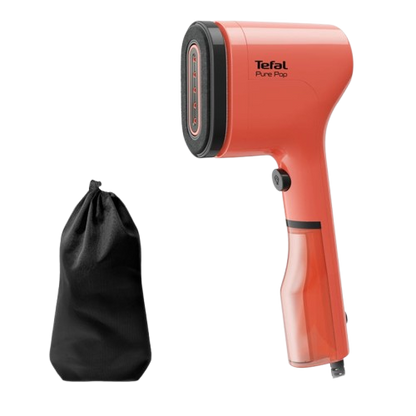 TEFAL DT2022 Pure Pop Handheld Garment Steamer - Red