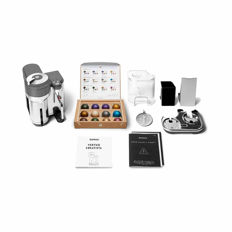 NESPRESSO GCV5-GB-ME-NE Vertuo Creatista Coffee Machine