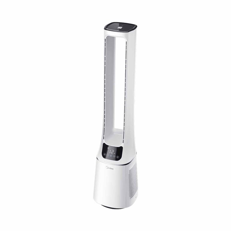 MIDEA MAM060CPAPWH Bladeless Fan With Air Purifier