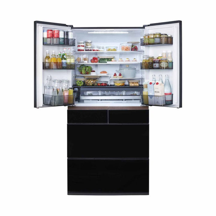 HITACHI R-GWC670TS Multi Door Refrigerator 525L