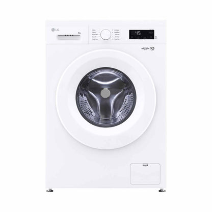 LG FB1208S6W Front Load Washer 8kg