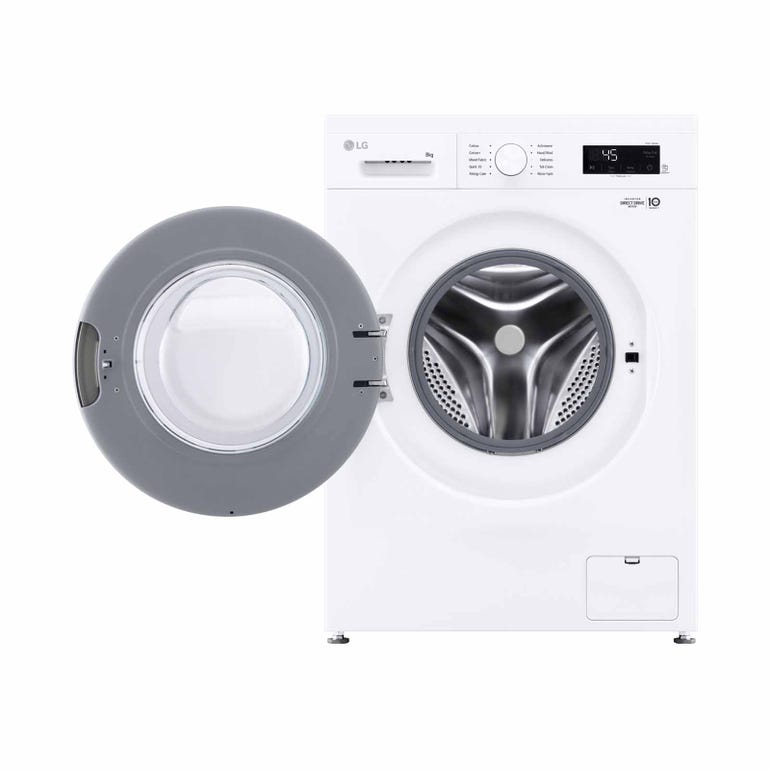 LG FB1208S6W Front Load Washer 8kg