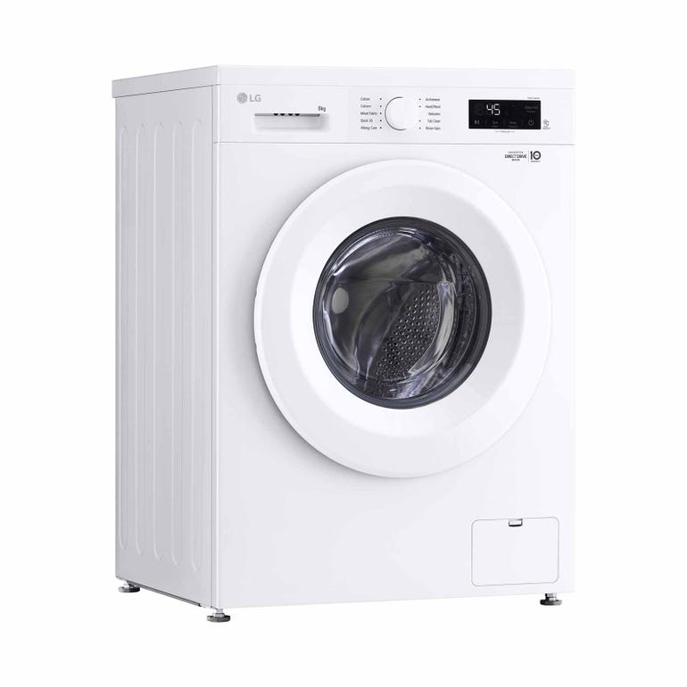 LG FB1208S6W Front Load Washer 8kg