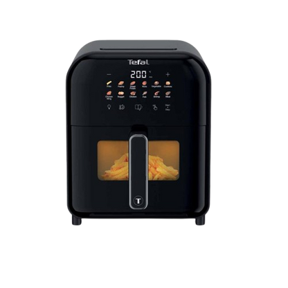 TEFAL EY8218 Easy Fry Far-Infrared Vision Air Fryer with Window (6L)