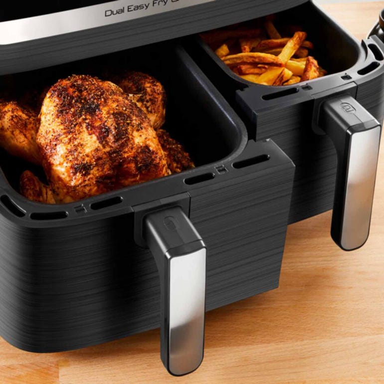 TEFAL EY905B Dual Easy Fry & Grill Air Fryer (8.3L)