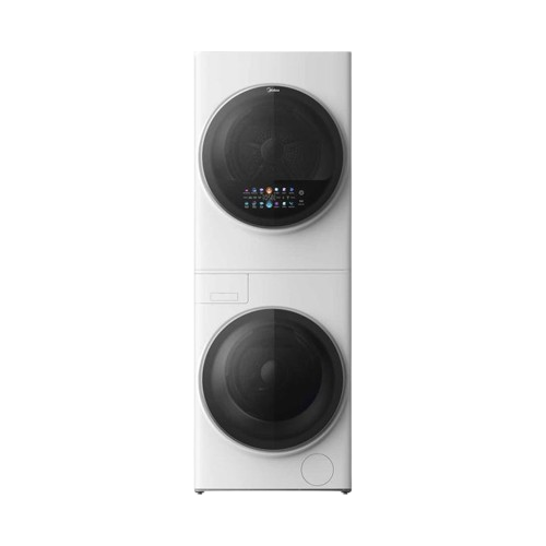 MIDEA ML19F100D80W-D/W Laundry Suite Washer Dryer Tower 10/8kg