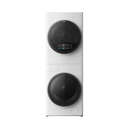 MIDEA ML19F100D80W-D/W Laundry Suite Washer Dryer Tower 10/8kg