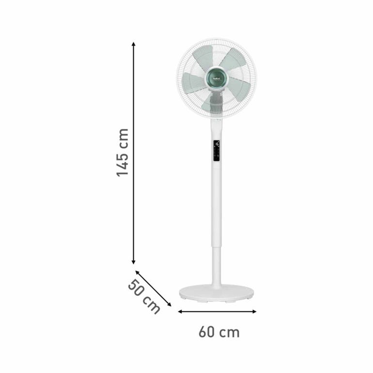 TEFAL VF5890 Turbo Silence Extreme 16″ Stand Fan
