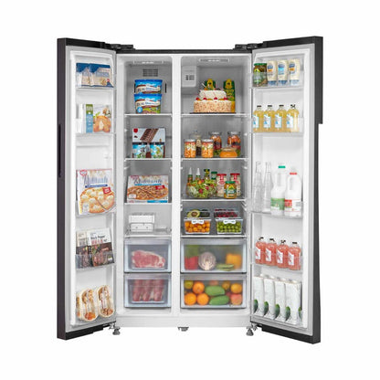 MIDEA MDRS710FIE28SG Side By Side Fridge 548L