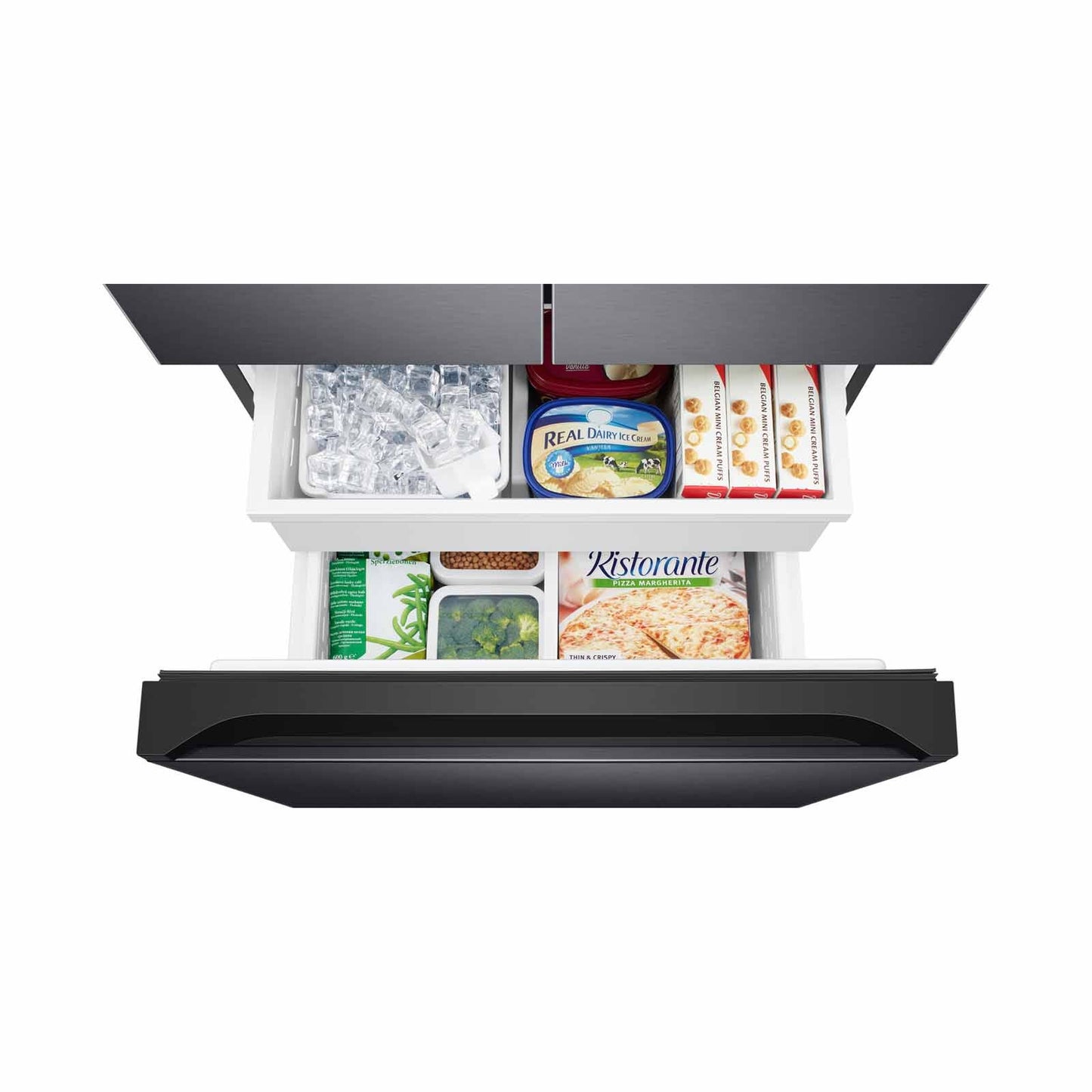 Samsung RF49C5103B1/SS French Door Fridge 550L