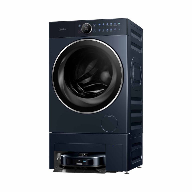 MIDEA Mideabot (WBMF310) Front Load Washer Dryer With Robot Vac 10/7kg