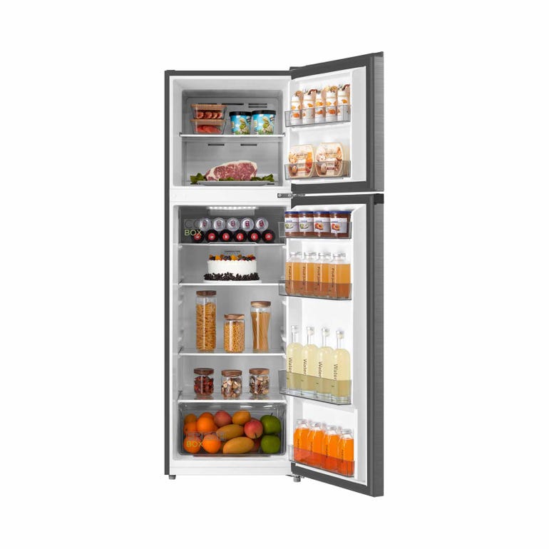 MIDEA MDRT385MTC50-SG 2 Door Fridge-Top Mount Freezer 268L
