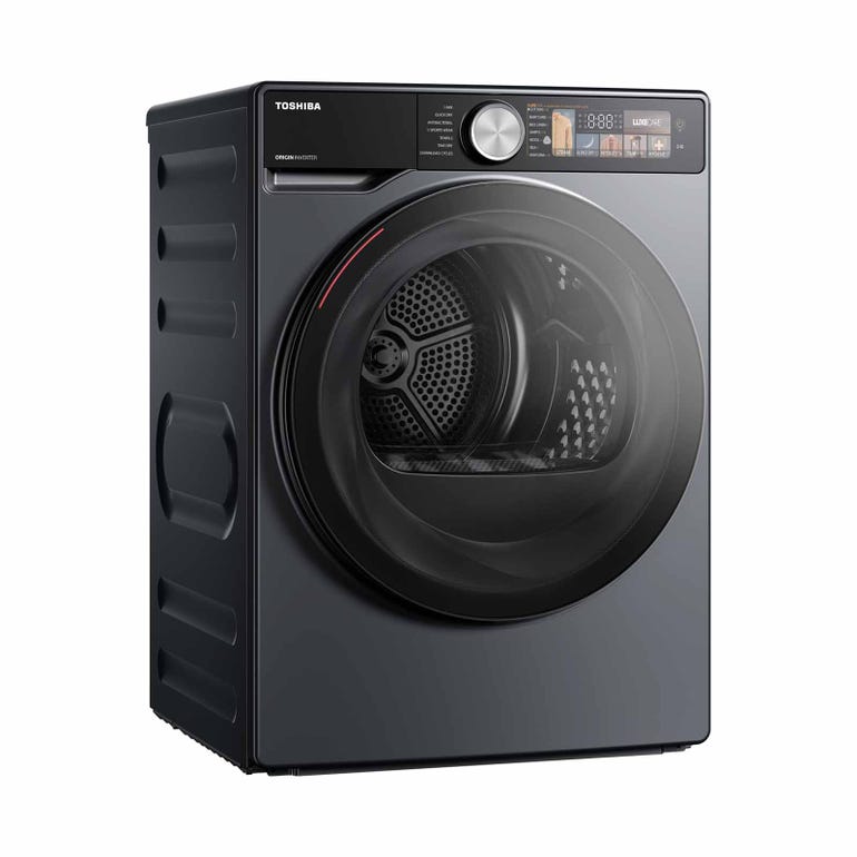 TOSHIBA TD-T25BS110HWS(MG)  Front Load Heat Pump Tumble Dryer, 10KGS