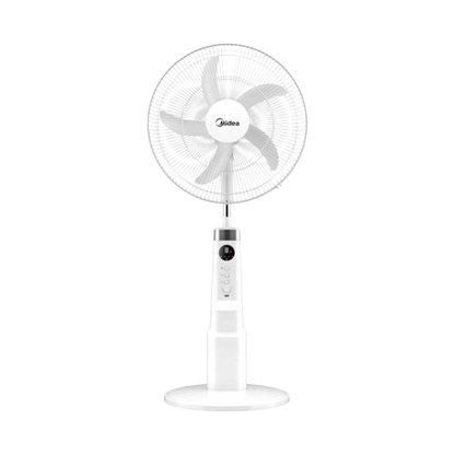 MIDEA MFS180ROAPWH DC Rechargeable Stand Fan 18”