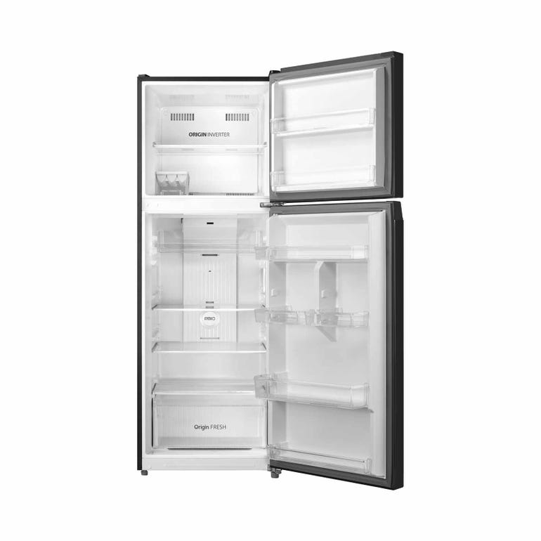TOSHIBA GR-RT416WE-PMX(58) 2 Door Top Mount Fridge 312L