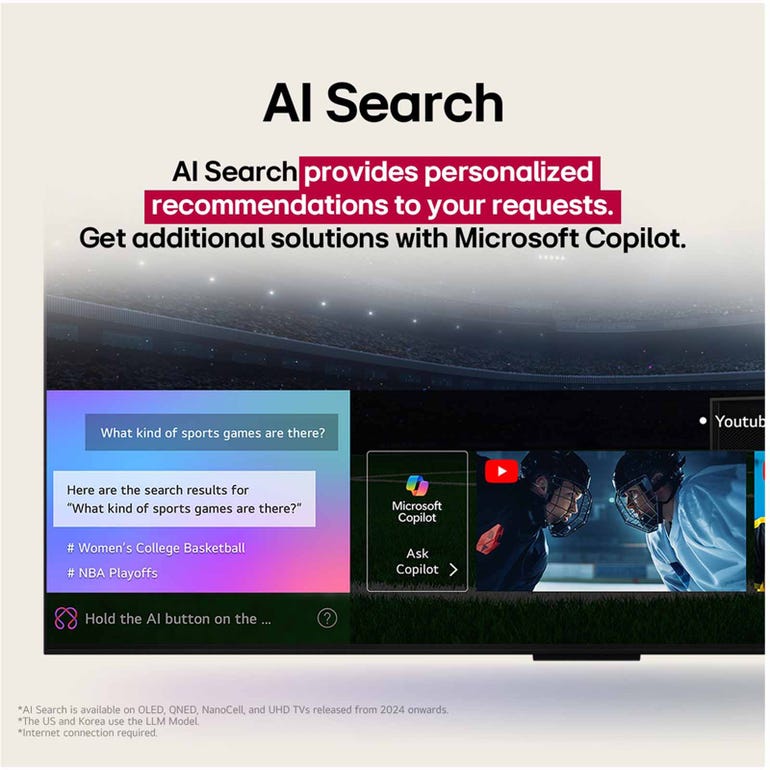 LG OLED65M5PSA OLED evo AI M5 4K Smart TV 65"