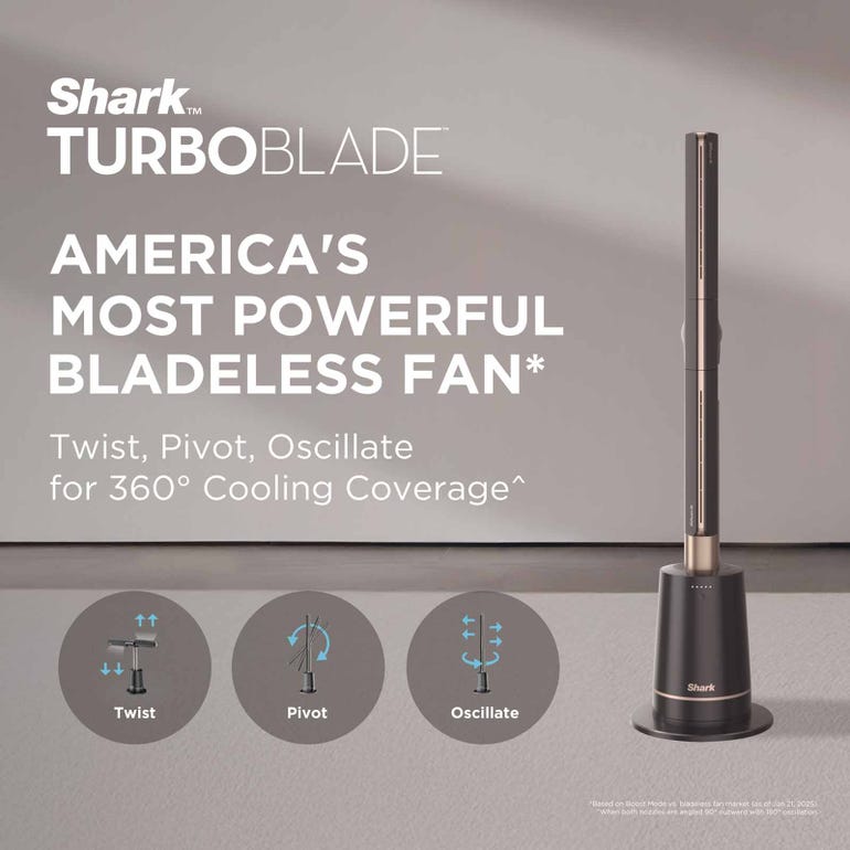 SharkNinja TF200 Bladeless Tower Fan