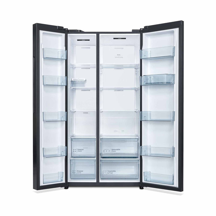 HITACHI HRSN9713ESG Side-By Side Fridge 656L – Electromart.sg Pte Ltd