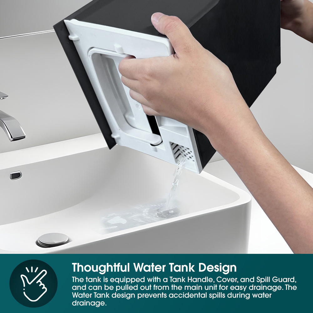 EUROPACE EDH8400DGY Dehumidifier + Air Purifier 40L