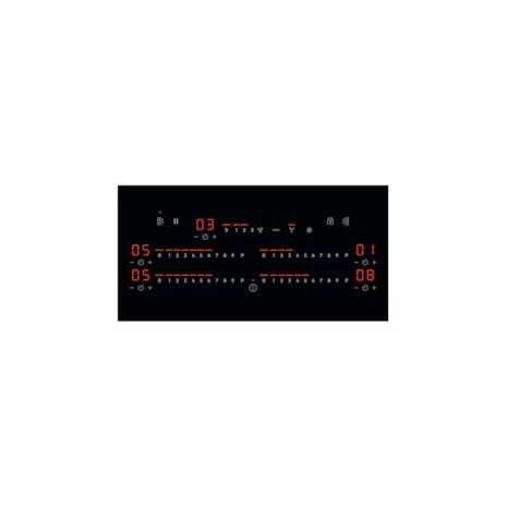 ELECTROLUX KCC84450CK venting induction hob with 4 cooking zones