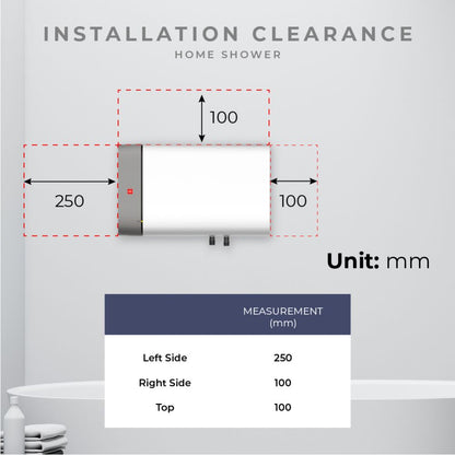 KDK RG30AHM1 Storage Water Heater with Long Lasting Durability Tank (30L)