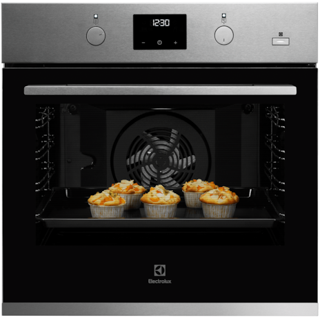 ELECTROLUX KODGH70TXA 60cm UltimateTaste 500 built-in single oven with 72L capacity