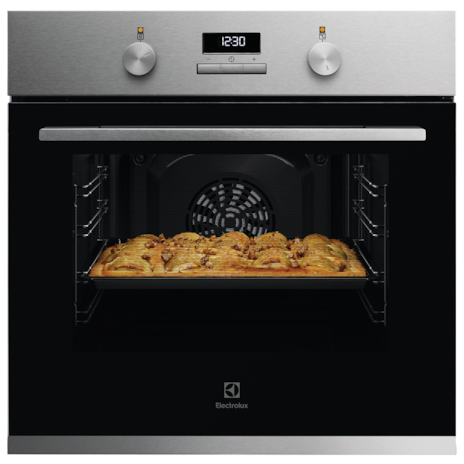 ELECTROLUX KOH3H00BX 60cm UltimateTaste 300 built-in single oven with 65L capacity