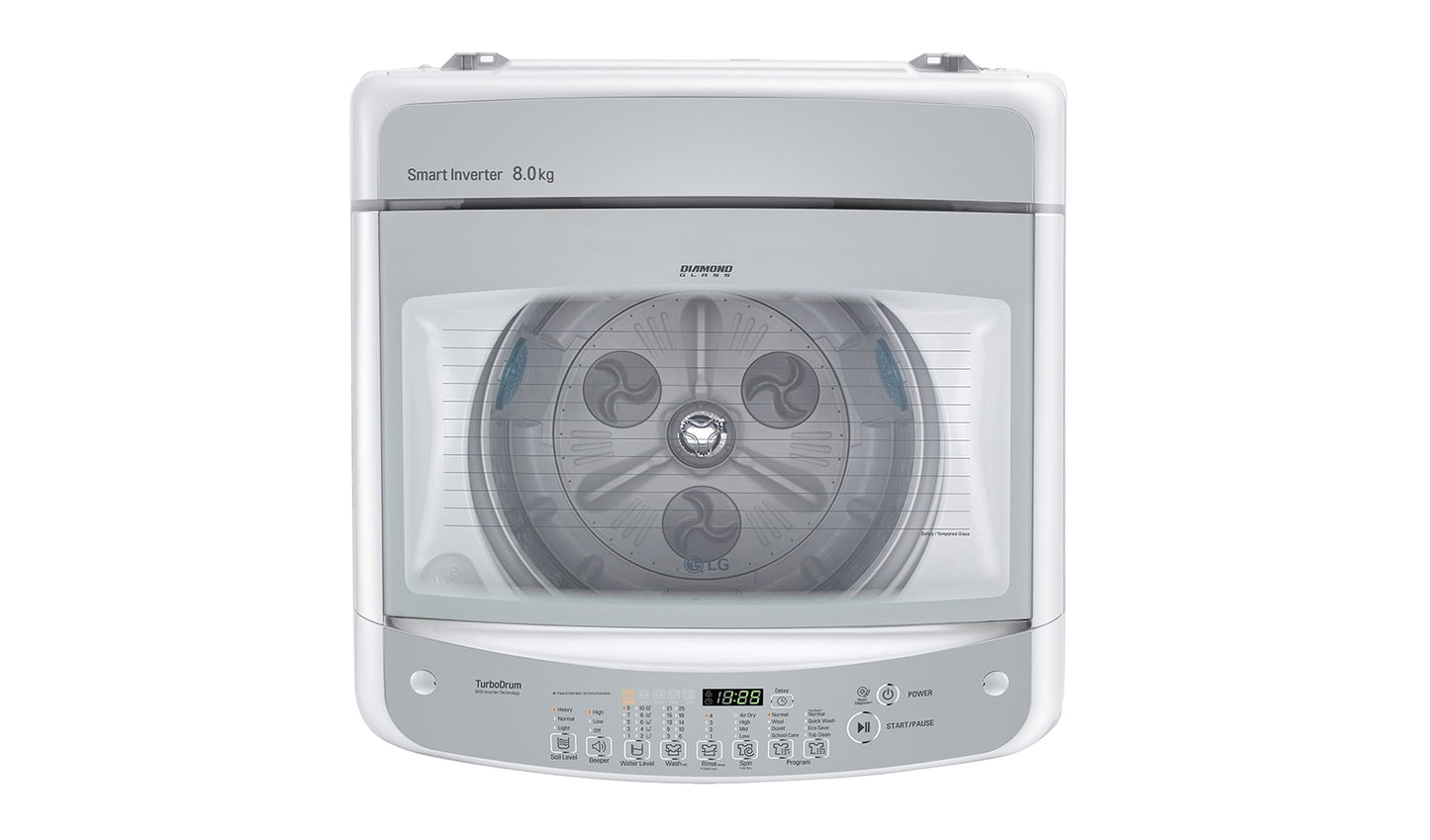 LG T2108VSAW Top Load Washing Machine 8kg
