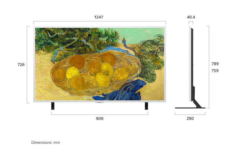LG 55LX7BPSA Gallery TV AI with frame LX7 4K ART TV 55”