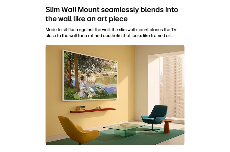 LG 55LX7BPSA Gallery TV AI with frame LX7 4K ART TV 55”