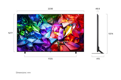 LG 100MRGB96BS Micro RGB evo AI MRGB96 4K Smart TV 100”