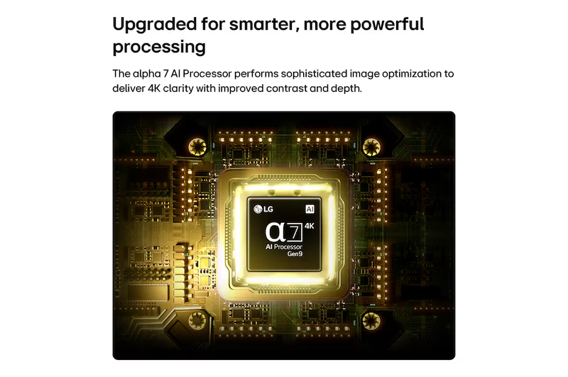 LG 43NU855BPSA NANO 4K UHD AI NU85 Smart TV 43inch