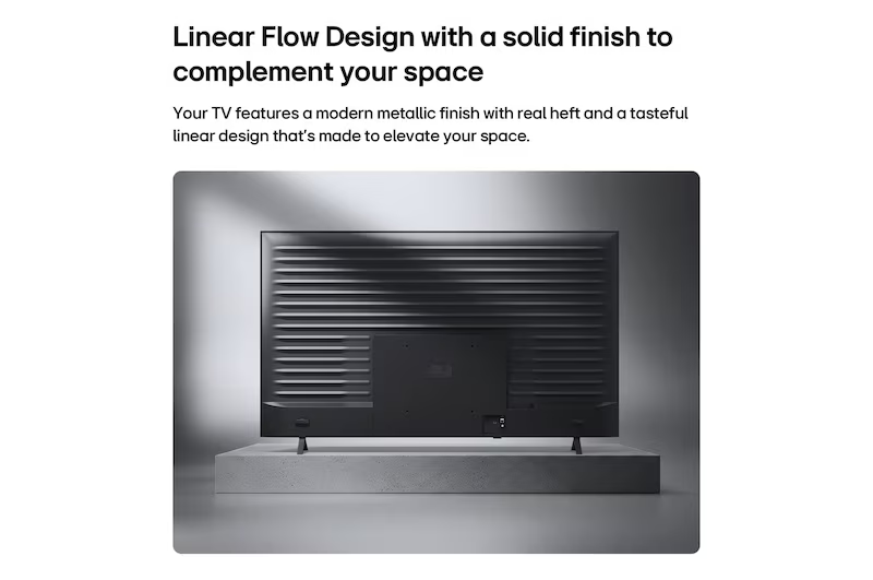 LG 43NU855BPSA NANO 4K UHD AI NU85 Smart TV 43inch