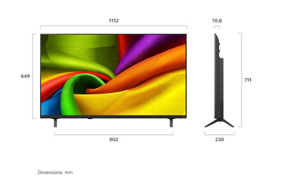 LG 50NU855BPSA NANO 4K UHD AI NU85 Smart TV 50inch