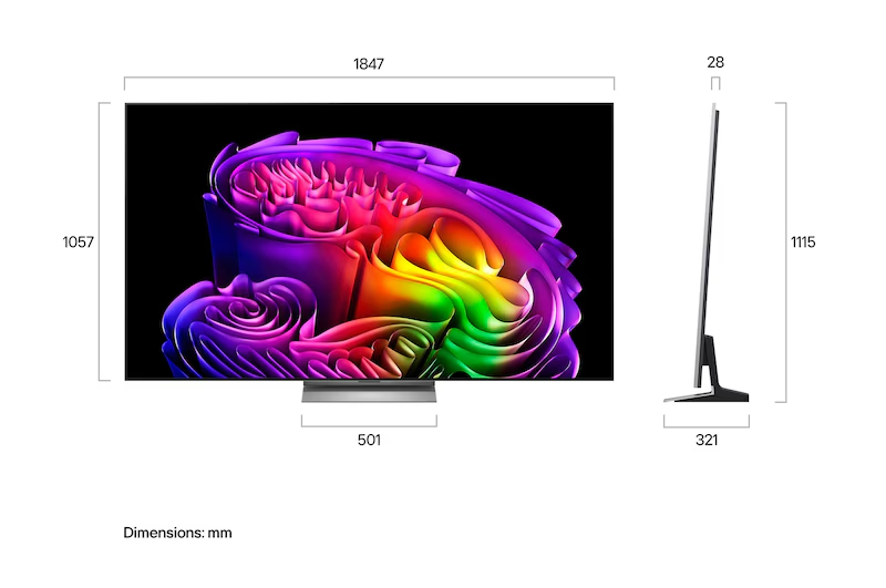 LG OLED83G6PSA OLED evo AI G6 4K Smart TV 83”