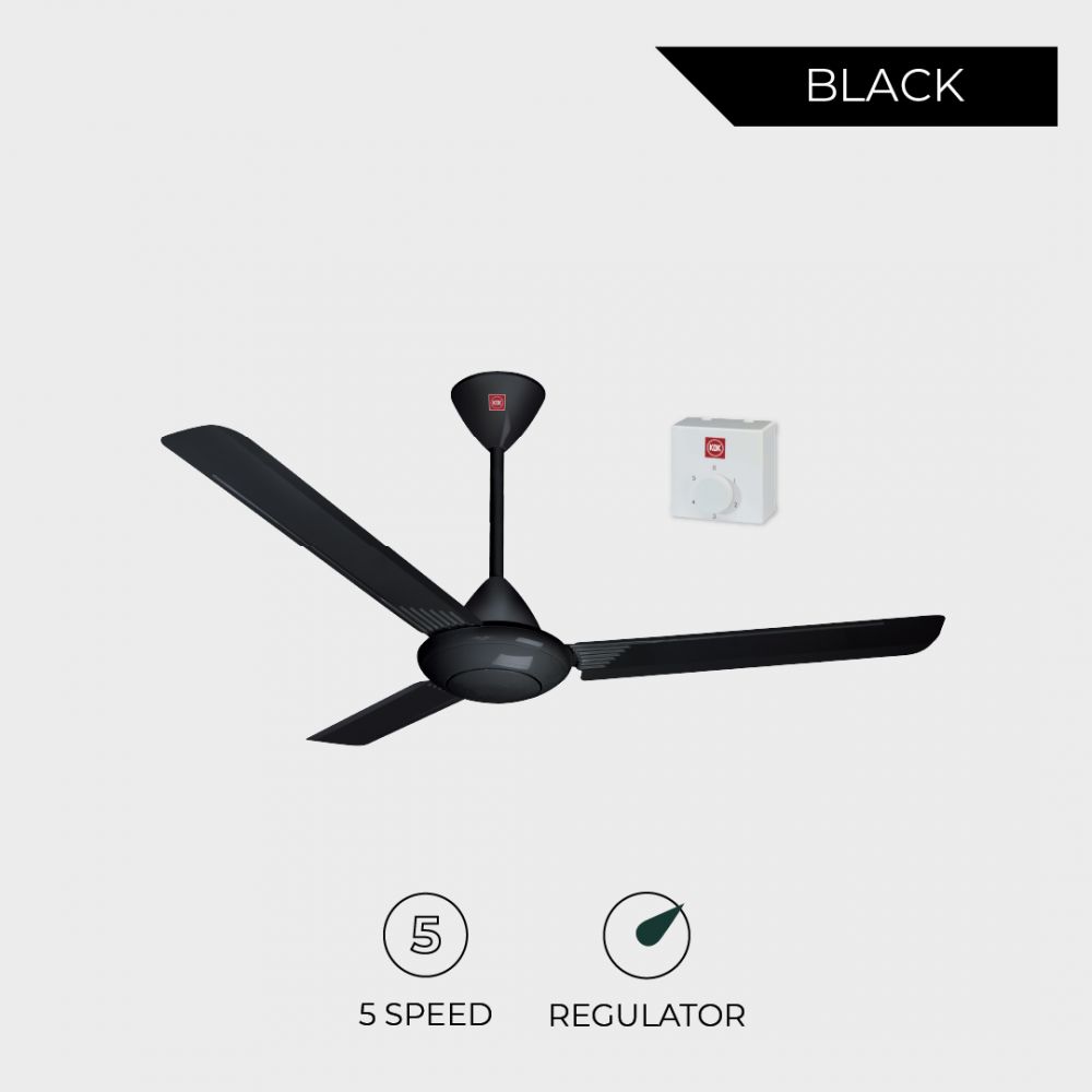 KDK M48SG 3-Blades AC Ceiling Fan with Regulator Control (120cm)