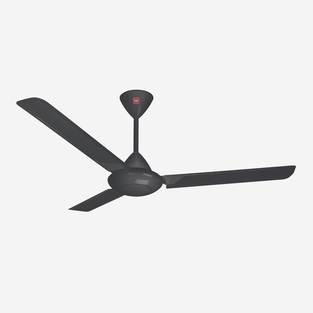 KDK M60SG-BK 3-Blades AC Ceiling Fan with Regulator Control (150cm)